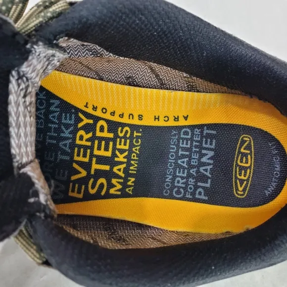 Keen Targhee III WP Wide Leather Hiking Boots Shoes Waterproof Arch Support  7