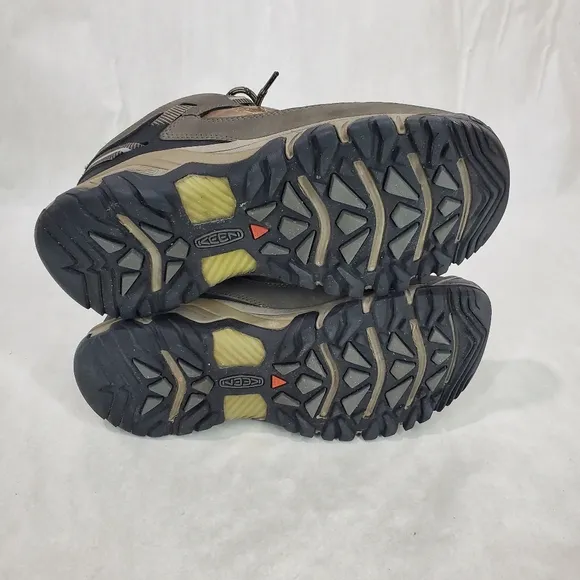 Keen Targhee III WP Wide Leather Hiking Boots Shoes Waterproof Arch Support  7