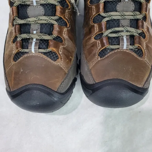 Keen Targhee III WP Wide Leather Hiking Boots Shoes Waterproof Arch Support  7