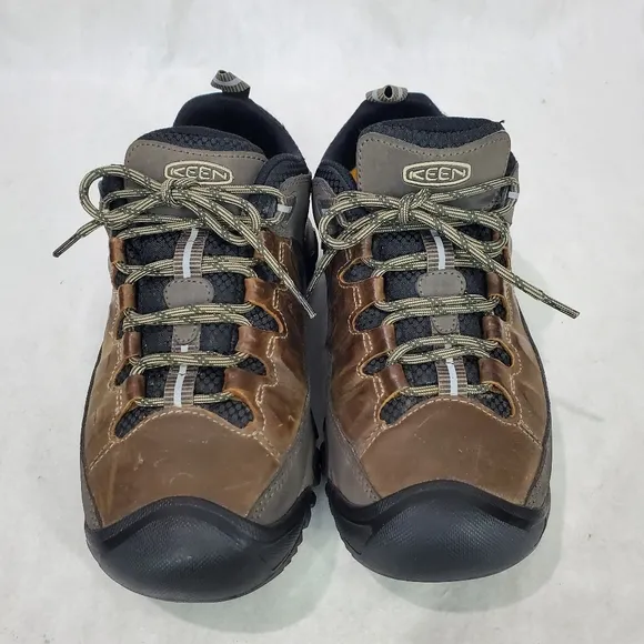 Keen Targhee III WP Wide Leather Hiking Boots Shoes Waterproof Arch Support  7