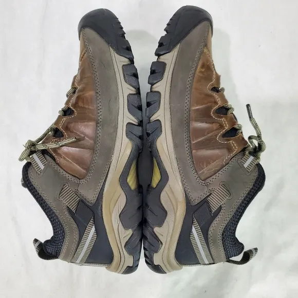 Keen Targhee III WP Wide Leather Hiking Boots Shoes Waterproof Arch Support  7