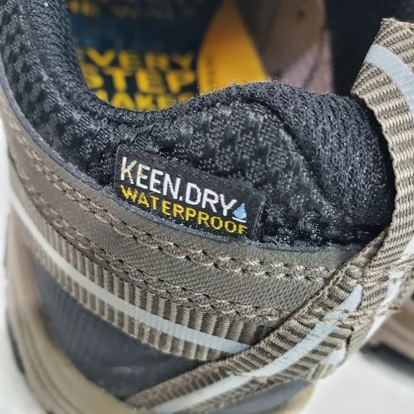 Keen Targhee III WP Wide Leather Hiking Boots Shoes Waterproof Arch Support  7