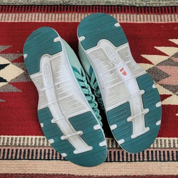 Keen Uneek Astoria Sandals Sz 6.5 Granite Green Bungee Sport Outdoors Water Shoe