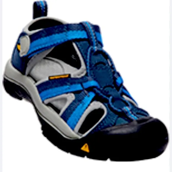 Keen Venice H2 water Hiking Play Sandals Kids Size 9 Blue and Gray