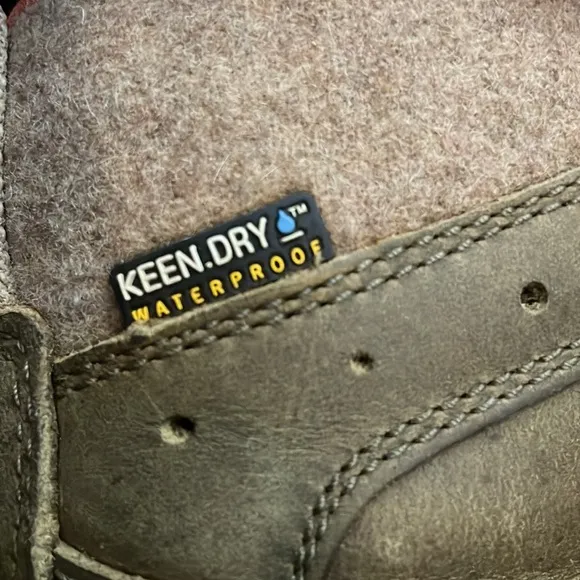 Keen Waterproof Brown Mid Hiking Boots Size 7.5