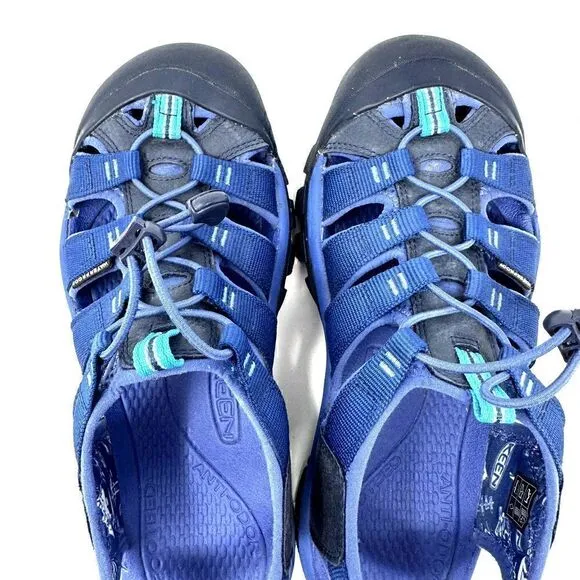 Keen Womens Newport Blue Eco Waterproof Washable Sandal Size 10.5