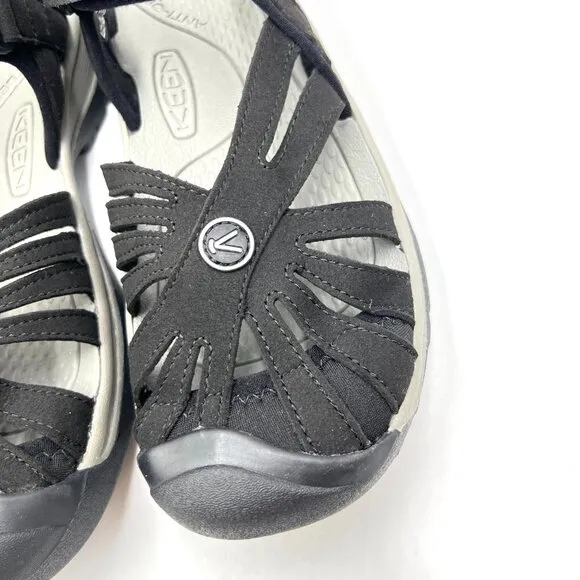 Keen Womens Size 6.5M Rose Black Gray Sport Sandals Shoes