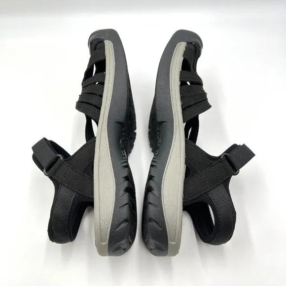 Keen Womens Size 6.5M Rose Black Gray Sport Sandals Shoes