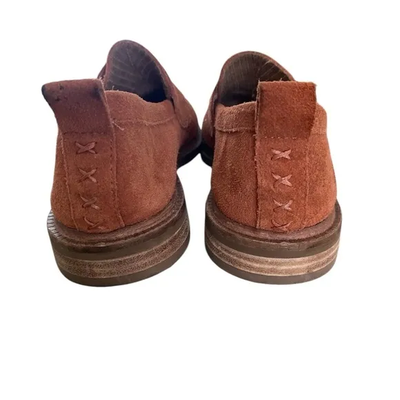 Kelsi Dagger BK Women's SZ 6 Lens Hickory Suede Loafers