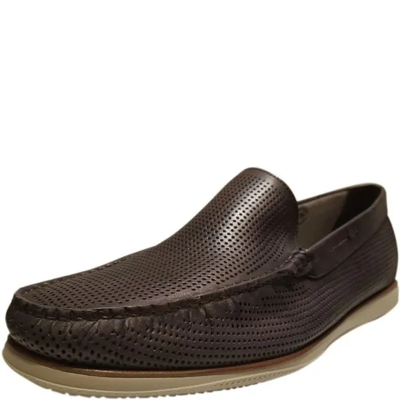 Kenneth Cole Men's  Moc Toe Loafer  Light Grey 9.5