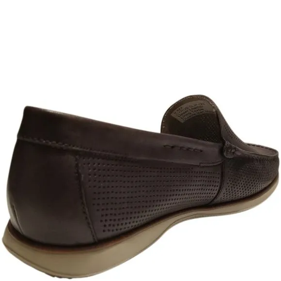 Kenneth Cole Men's  Moc Toe Loafer  Light Grey 9.5