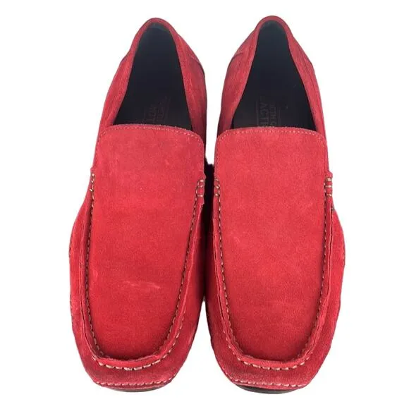 Kenneth Cole | Red Suede Loafers | Size 9 | NWOB