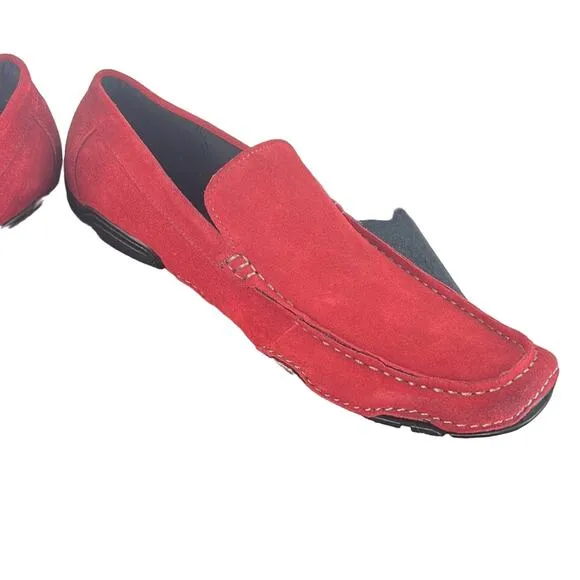 Kenneth Cole | Red Suede Loafers | Size 9 | NWOB