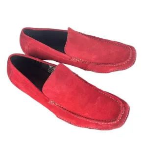 Kenneth Cole | Red Suede Loafers | Size 9 | NWOB