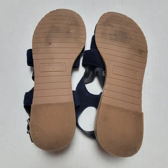 KENNETH COLE Suede Leather Sandals