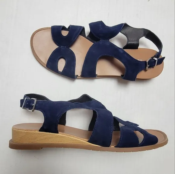KENNETH COLE Suede Leather Sandals