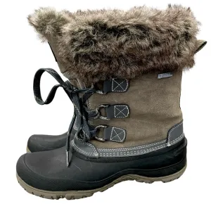 Khombu Slope Leather Snow Boots Size 7