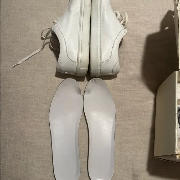 Koio White Leather Sneakers 9E