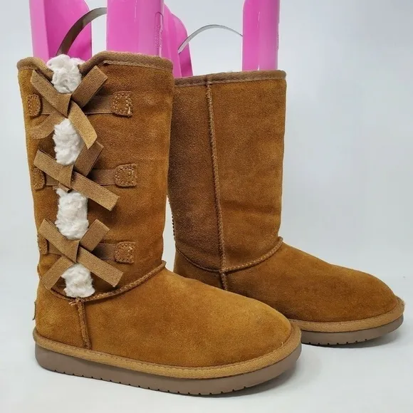 Koolaburra UGG Boots Victoria Women's Girls Size 3 EU 35