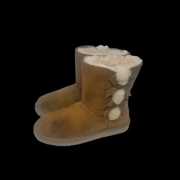 Koolaburra Ladies Shearling Bow Boots
