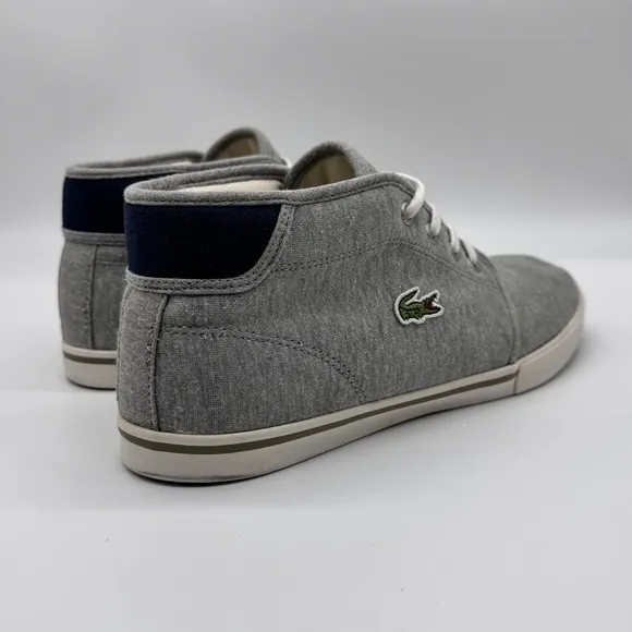 Lacoste Men's Ampthill Gray Casual Sneakers