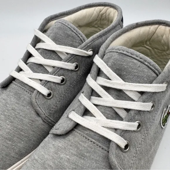 Lacoste Men's Ampthill Gray Casual Sneakers
