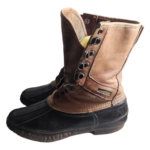 LACROSSE Fiberglass Shank Winter Snow Work Boots W/O Removable Liners Mens 10