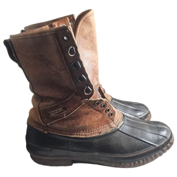 LACROSSE Fiberglass Shank Winter Snow Work Boots W/O Removable Liners Mens 10