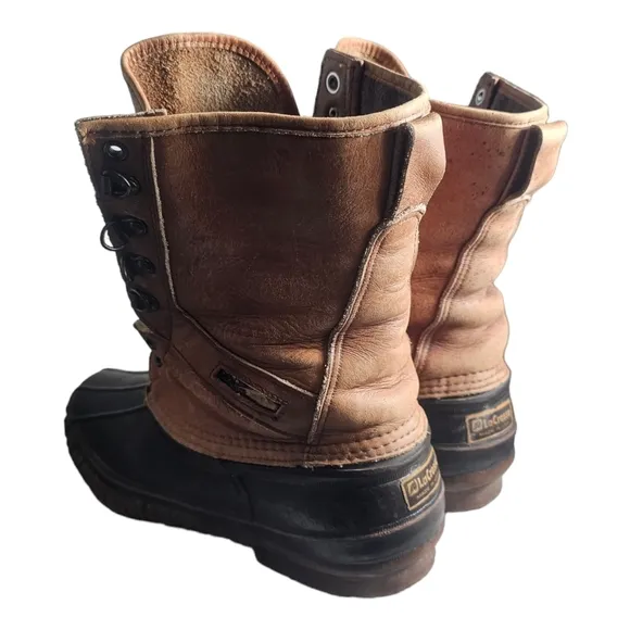 LACROSSE Fiberglass Shank Winter Snow Work Boots W/O Removable Liners Mens 10