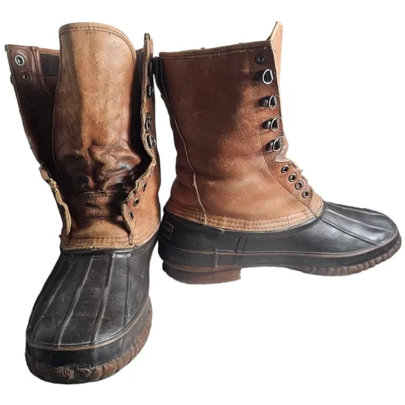 LACROSSE Fiberglass Shank Winter Snow Work Boots W/O Removable Liners Mens 10