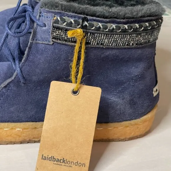 Laidback London | Kion Shearling Suede Chukka Boots
