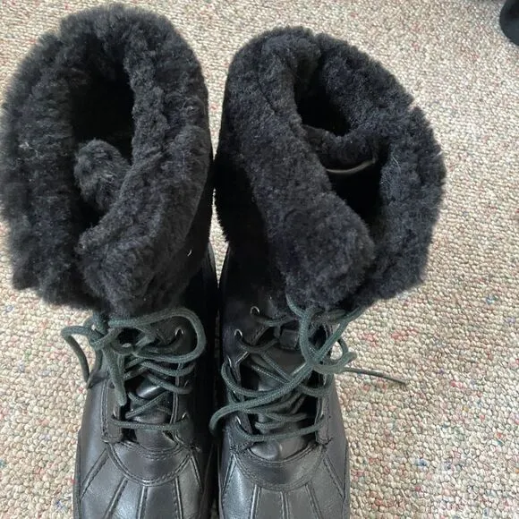 Lauren Ralph Lauren Quinta Shearling Lined Boots