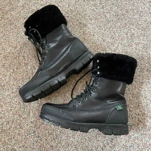Lauren Ralph Lauren Quinta Shearling Lined Boots