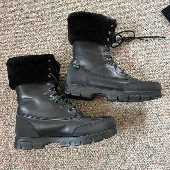 Lauren Ralph Lauren Quinta Shearling Lined Boots
