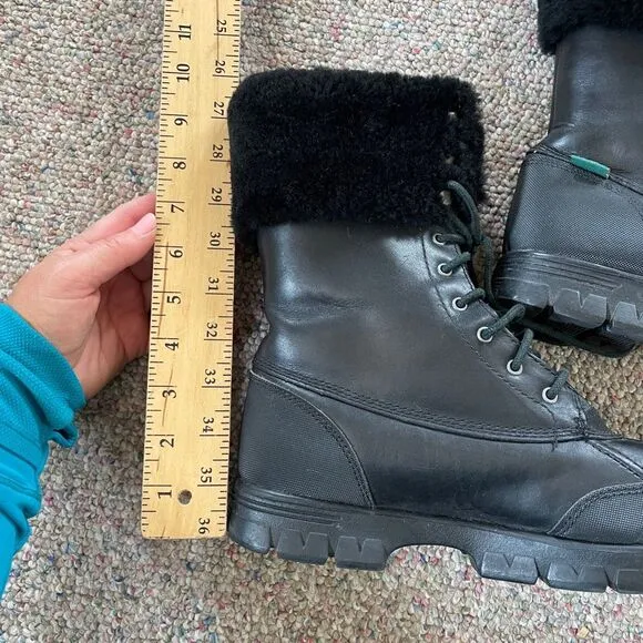 Lauren Ralph Lauren Quinta Shearling Lined Boots