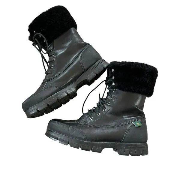 Lauren Ralph Lauren Quinta Shearling Lined Boots