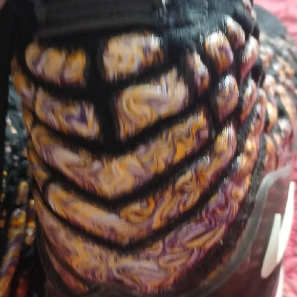 LeBron 17 Black and Gold Athletic Sneakers