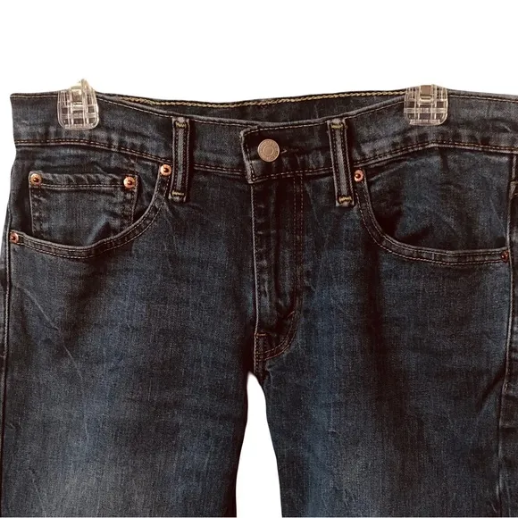 Levi Strauss 511 Mens Slim Fit Straight Leg Denim Jeans  Size 32/34