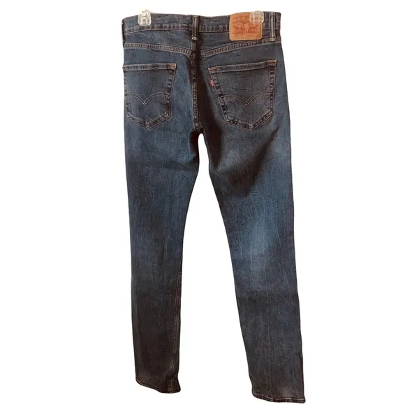 Levi Strauss 511 Mens Slim Fit Straight Leg Denim Jeans  Size 32/34