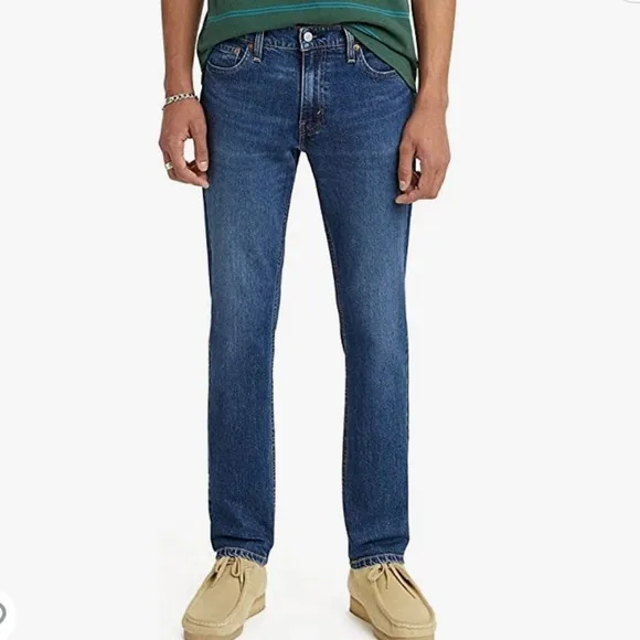 Levi Strauss 511 Mens Slim Fit Straight Leg Denim Jeans  Size 32/34