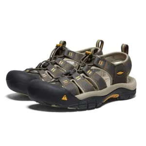 Like New, KEEN, Men's SZ 11.5, Newport Amphibious H2 Sandals in Raven Aluminum
