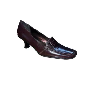 Liz Claiborne Flex Essex Square Toe Loafer Mink Vegan Brown Womens Size 10 NEW