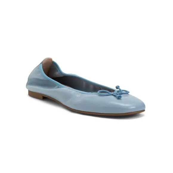 LK BENNETT Storm Made In Spain Patent Leather Trilly Ballerina Flats