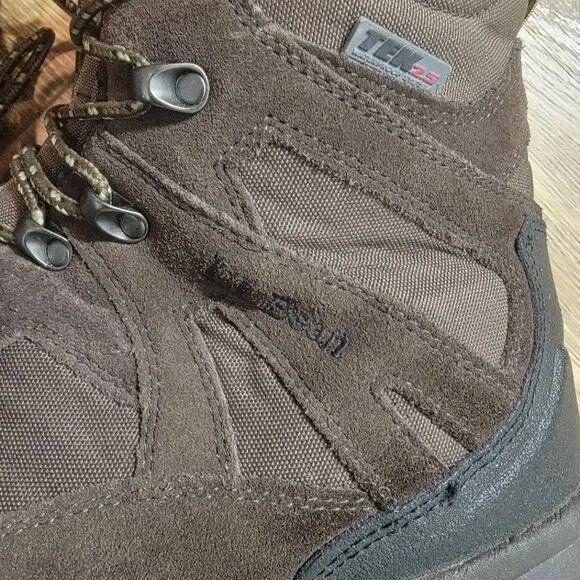 LL Bean Boots Trail Hiking Men's Sz 11.5 Leather TEK 2.5 Rugged Outdoor Brown