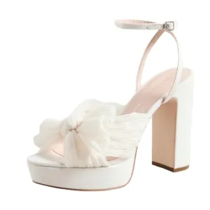 LOEFFLER RANDALL | Natalia Platform Sandals in White ~ Size US 7.5