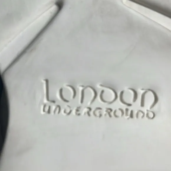 London Underground Vintage 90’s  Mary Jane White
