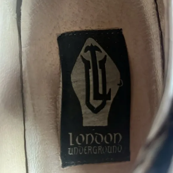 London Underground Vintage 90’s  Mary Jane White