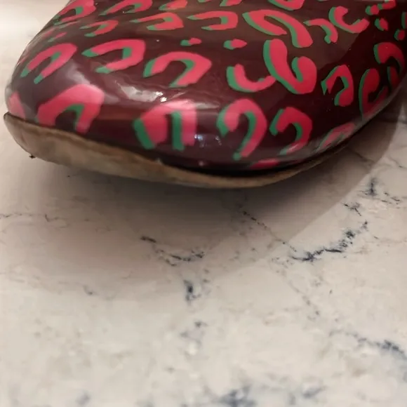Louis Vuitton X Stephen Sprouse pink leopard flats *limited edition*