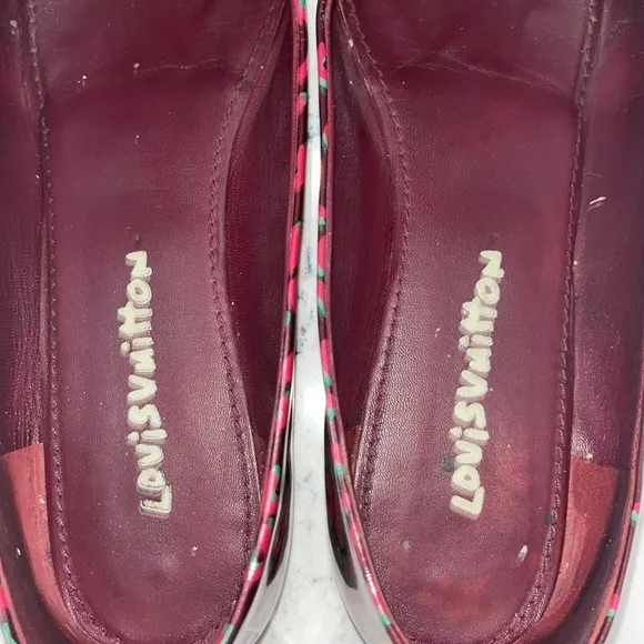 Louis Vuitton X Stephen Sprouse pink leopard flats *limited edition*