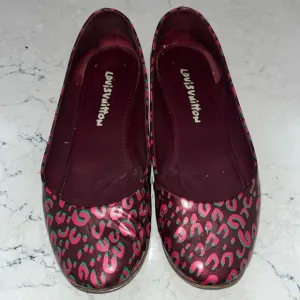 Louis Vuitton X Stephen Sprouse pink leopard flats *limited edition*
